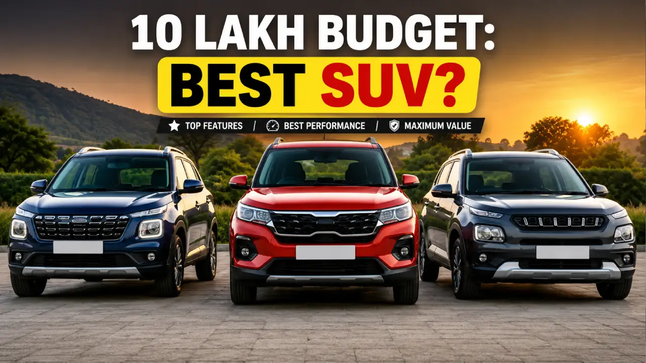 Best SUV Under ₹10 Lakh in 2025-Fronx, Punch, Exter or Magnite? Mileage & Running Cost Compared